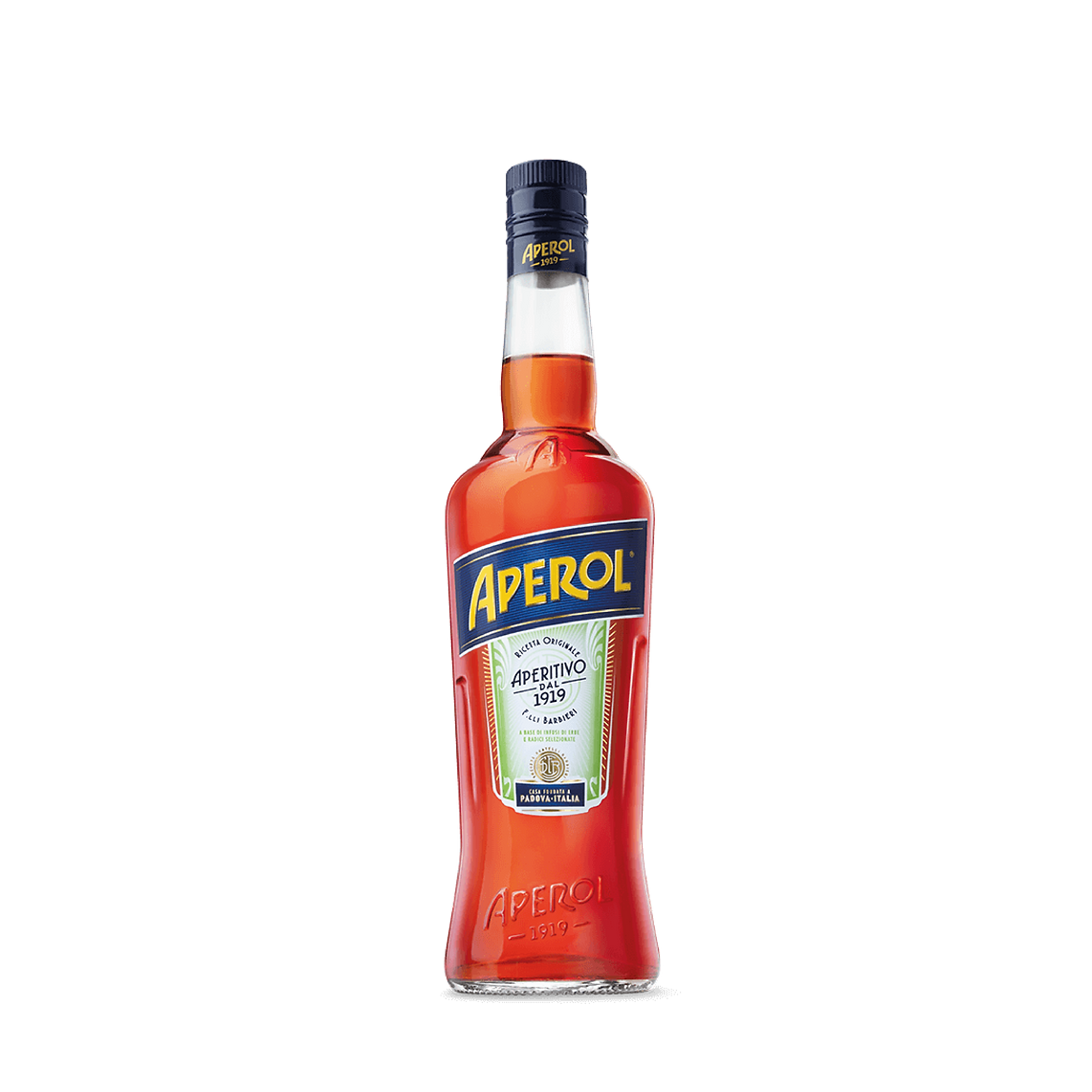 Aperol - Aperitivo italiano elaborado con una mezcla de raices y hierbas de alta calidad, creado en 1919. $292.300,00 cop