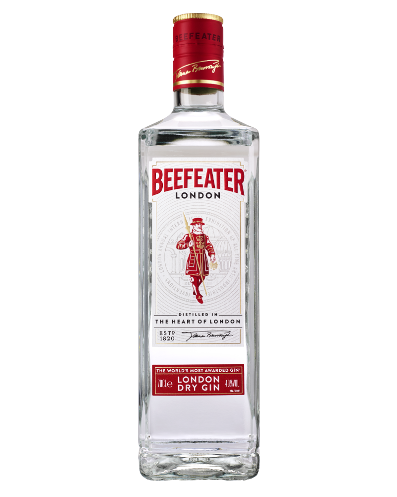 Beefeater – London Dry Gin clásico con una receta tradicional que combina enebro, piel de naranja, limón, almendra y otras hierbas aromáticas. - $494.400,00cop