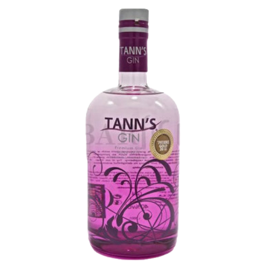 Tann’s – Gin premium de origen español, destilado con 10 botánicos, entre ellos flor de azahar, pétalos de rosa y pepino. -  $524.800,00cop